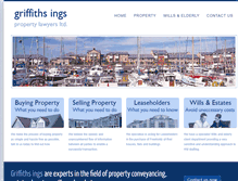 Tablet Screenshot of griffithsings.com